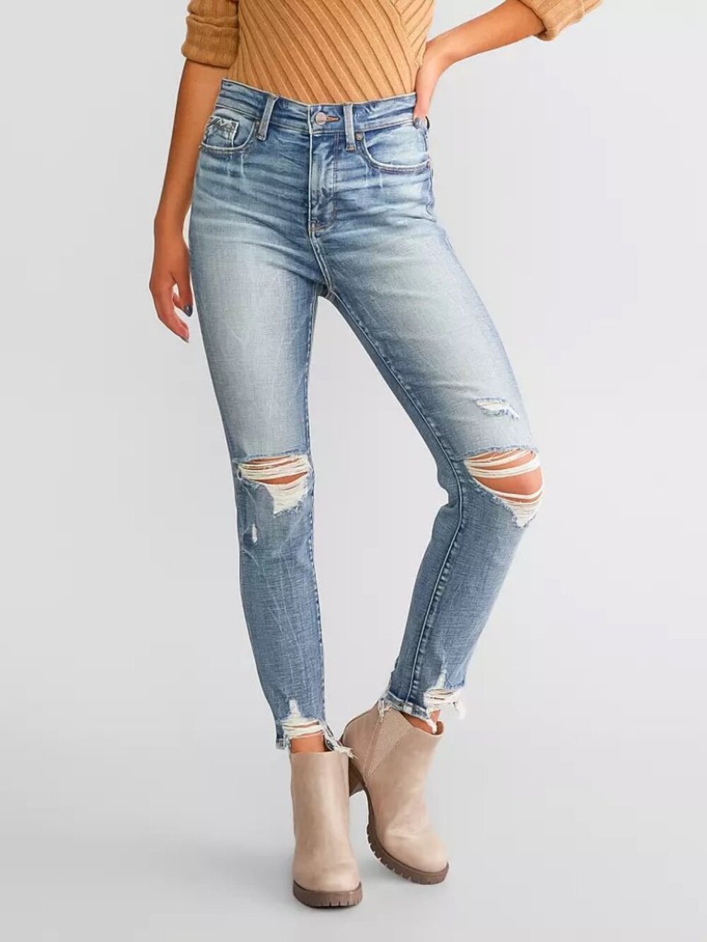 NEW - Buckle Black Fit No. 75 Ankle Skinny